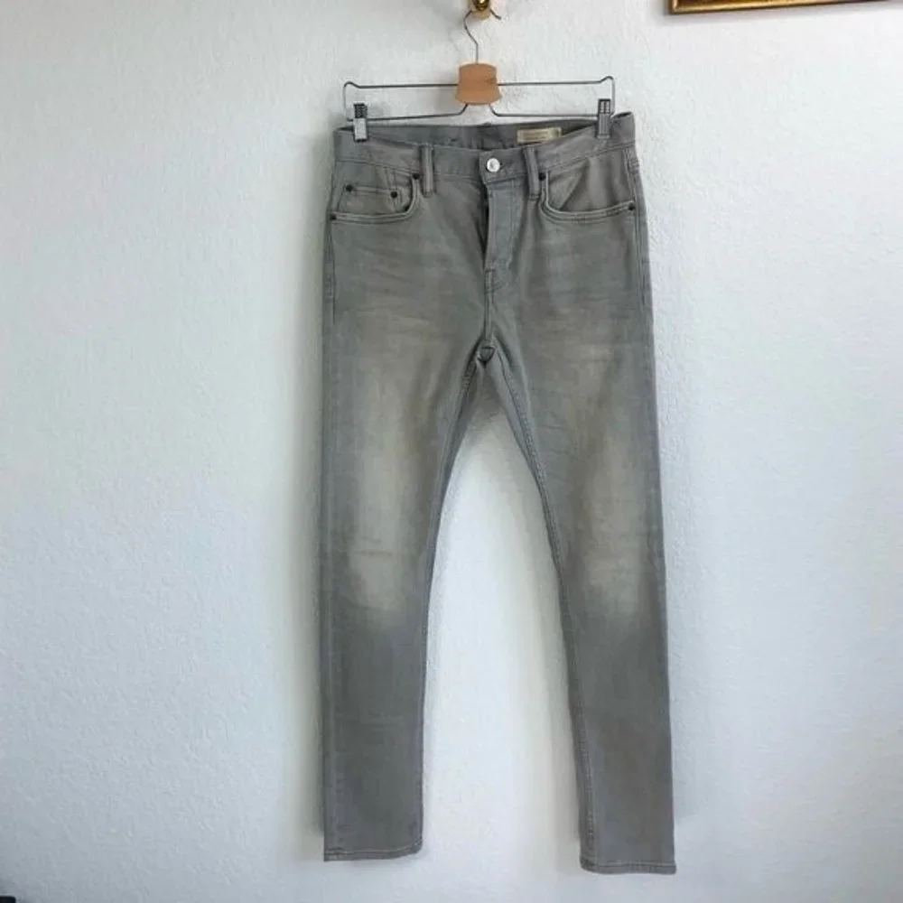 AllSaints Cigarette Skinny Jeans Gray - Picture 2 of 13